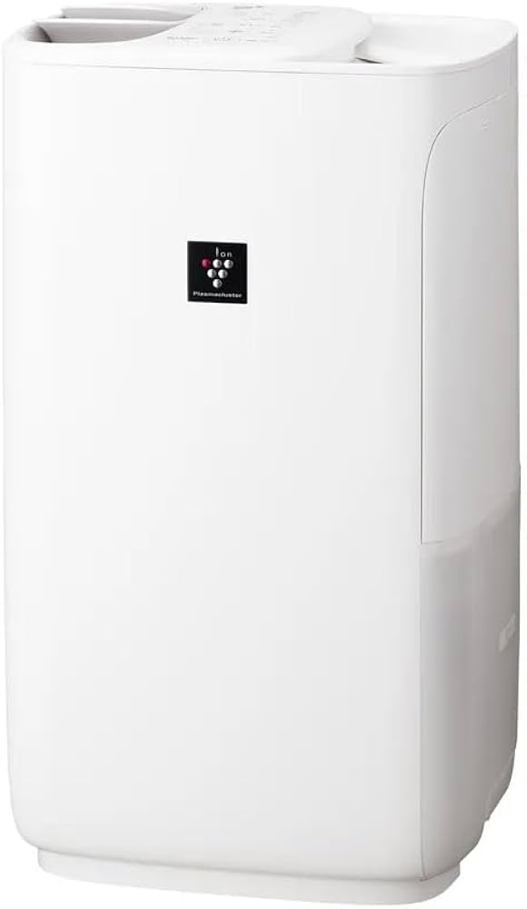 Amazon.co.jp: シャープ ハイブリッド式 加湿器 HV-T55-W どっちも給水