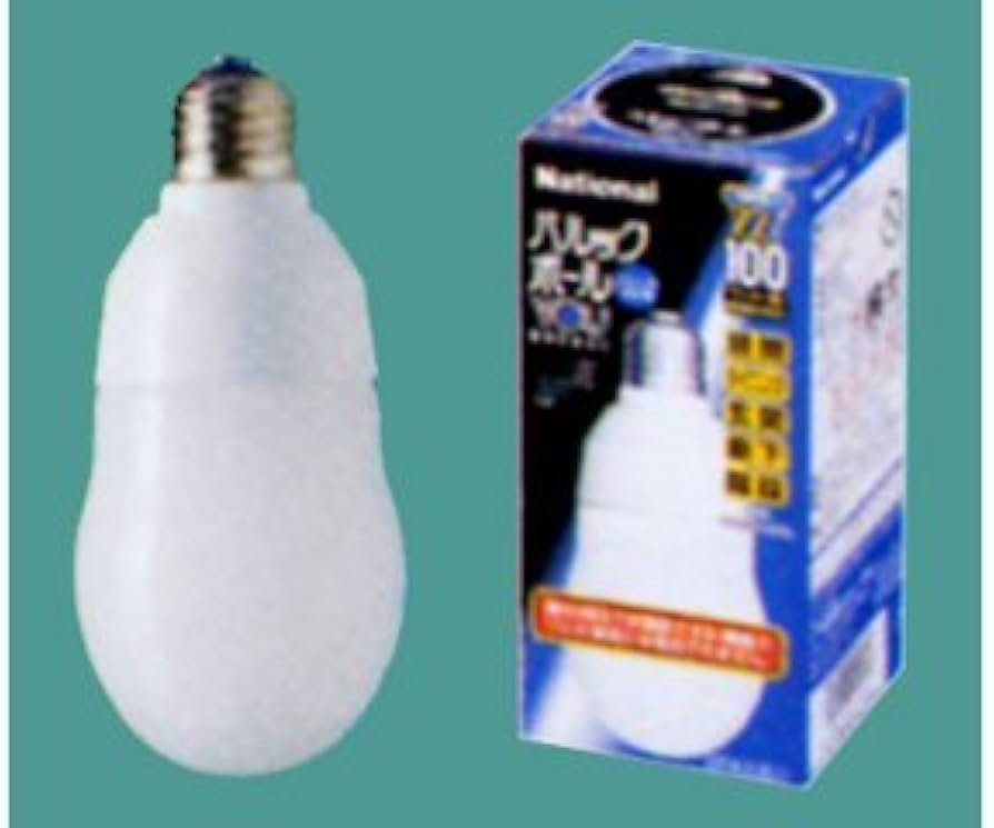 Amazon | 【EFA22ED】ナショナル[National] 電球型蛍光ランプ A形 100W