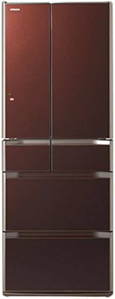 Amazon.co.jp: 日立 517L 6ドア冷蔵庫（クリスタルブラウン）HITACHI