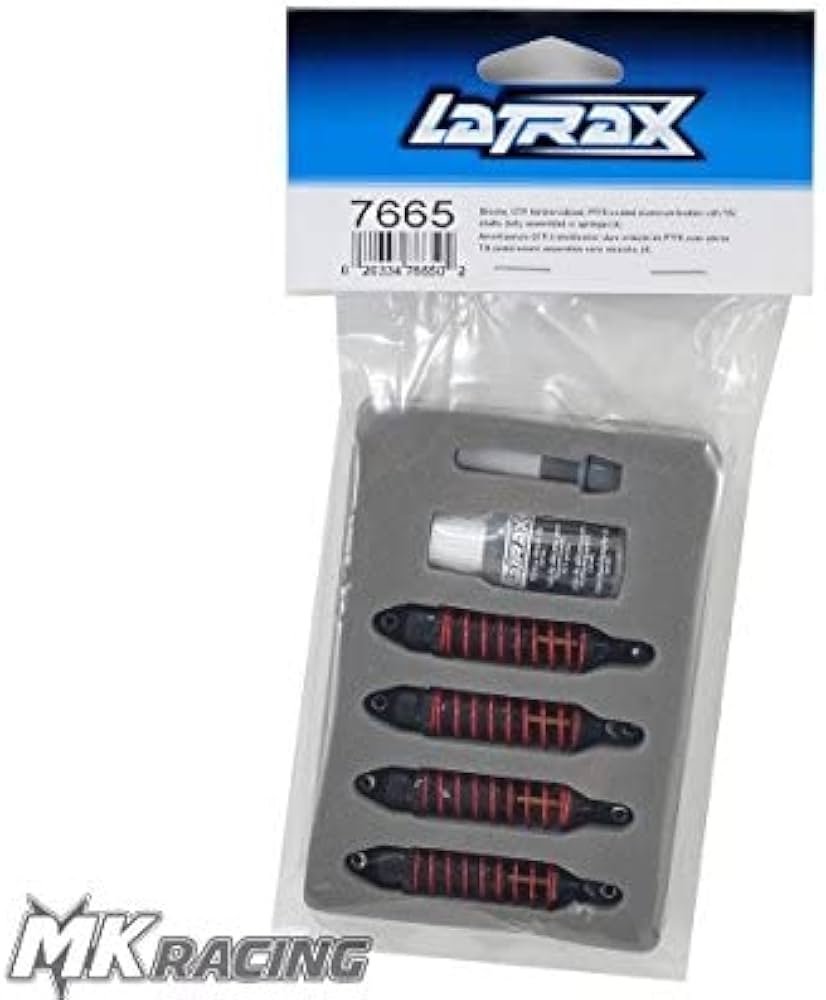 Amazon.com: Traxxas 7665 GTR Hard-Anodized, PTFE-coated Aluminum
