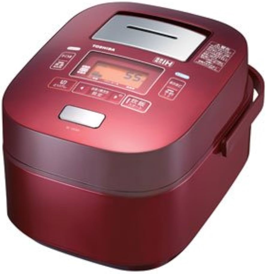 Amazon | 東芝 真空圧力IHジャー炊飯器（5.5合炊き） レッドTOSHIBA