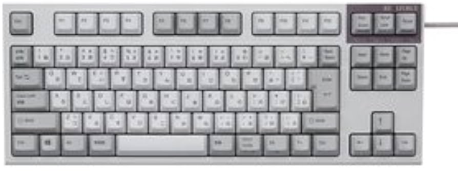 Amazon.co.jp: 東プレ REALFORCE S R2 テンキーレス 静音モデル 日本語