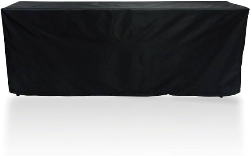 Amazon.co.jp: テーブルカバー 長机用 (奥行45cm/60cm 兼用) ブラック