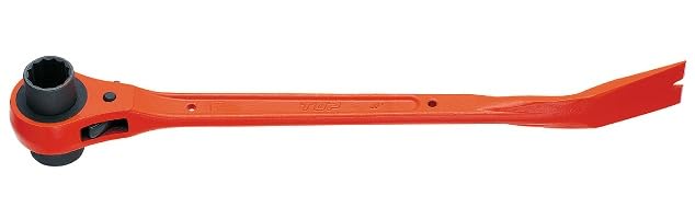 Amazon | トップ (TOP) ラチェットレンチ ALC用 17x19㎜ バール付 RM