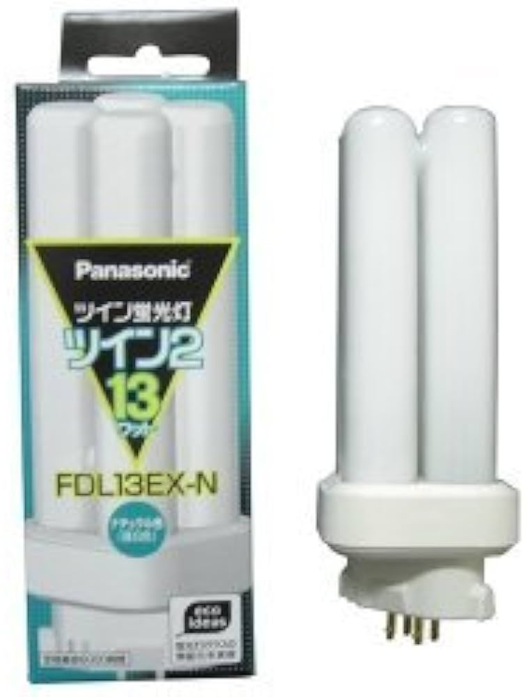 Amazon.co.jp : パナソニック 10個セット コンパクト形蛍光灯 《ツイン