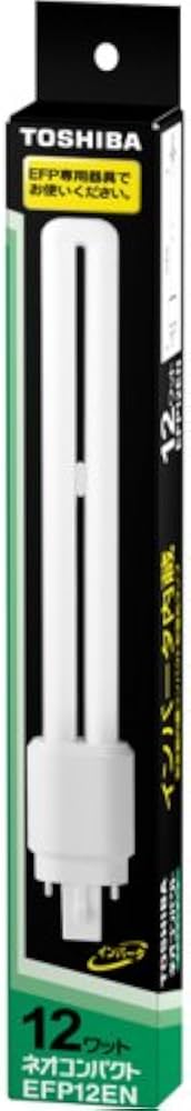 Amazon | TOSHIBA コンパクト蛍光ランプ ネオコンパクト 12ワット 昼