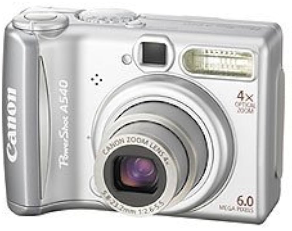 Amazon | Canon デジタルカメラ powershot A540 600万画素 単三電池