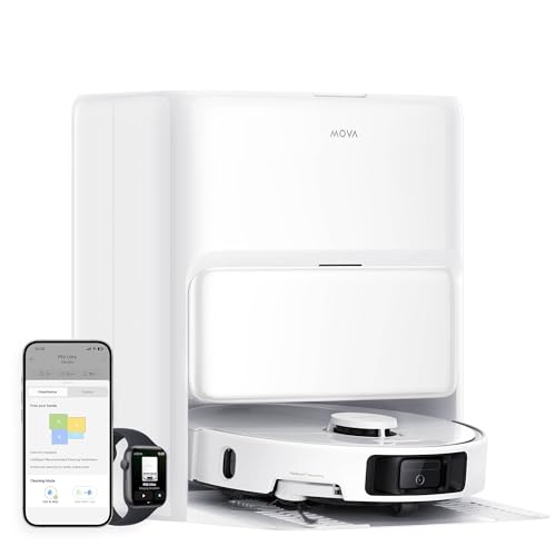 Amazon | MOVA P50 Ultra ロボット掃除機 全自動 伸縮可能なモップ