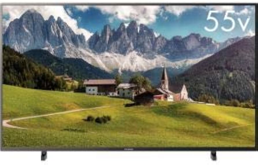 Amazon | フナイ 55V型 液晶 テレビ 4K チューナー内蔵 ダブル