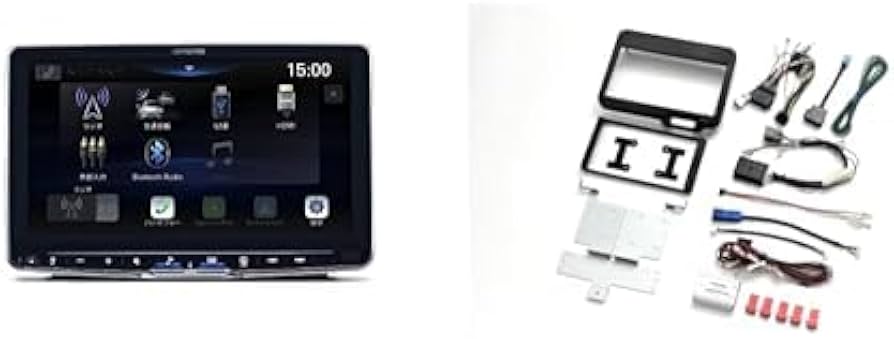 Amazon | 【セット買い】アルパイン(ALPINE) 9インチディスプレイ