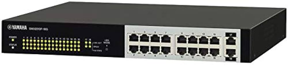 Amazon | YAMAHA SWX2210P-18G スマートL2 PoEスイッチ 18ポート