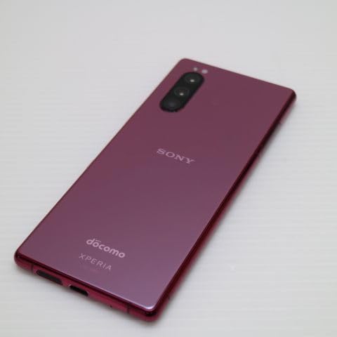 Amazon | SIMフリー Xperia5 SO-01M docomo レッド | Xperia