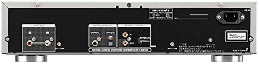Amazon.co.jp: マランツ Marantz CD6006 CDプレーヤー HDAM搭載フル