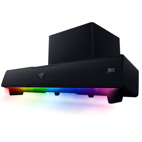 Razer Leviathan V2: Multi-Driver PC Gaming Soundbar with Subwoofer