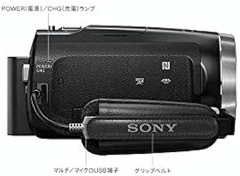 Amazon | SONY ビデオカメラHDR-CX675 32GB 光学30倍 ブラック