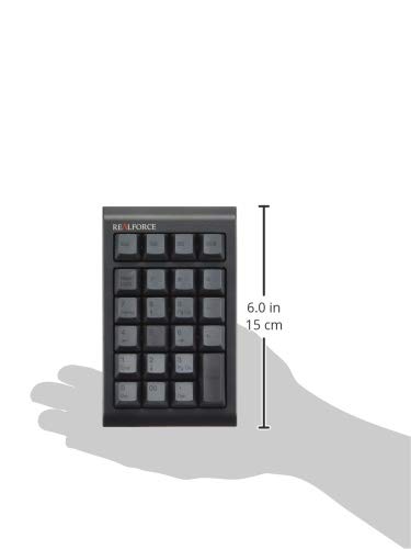 Amazon.com: Topre Realforce 23U/23UB (WC01B0) 黑色數字鍵盤/鍵盤