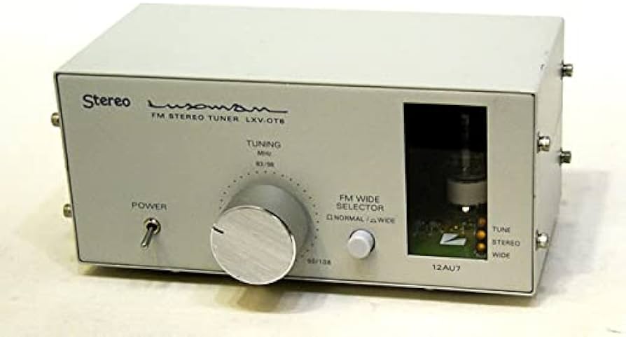 Amazon.co.jp: LUXMAN LXV-OT8 真空管FMチューナーキット(組み立て済み