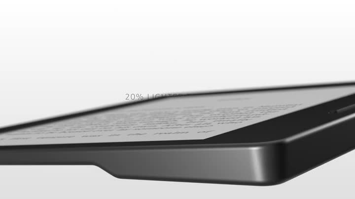 All-New Kindle Oasis with Leather Charging Cover, 6'' High