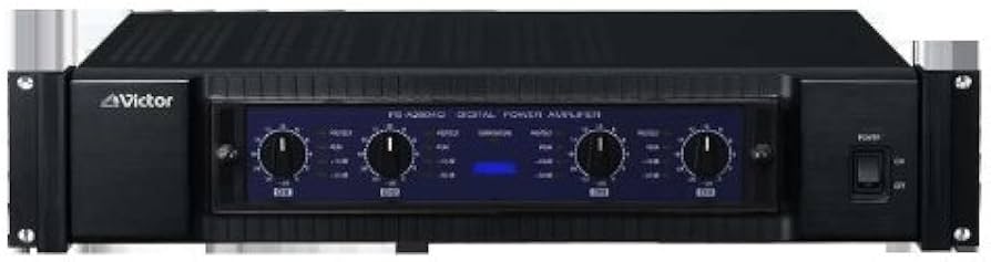 Amazon.co.jp: ビクター Victor デジタルパワーアンプ PS-A2604D