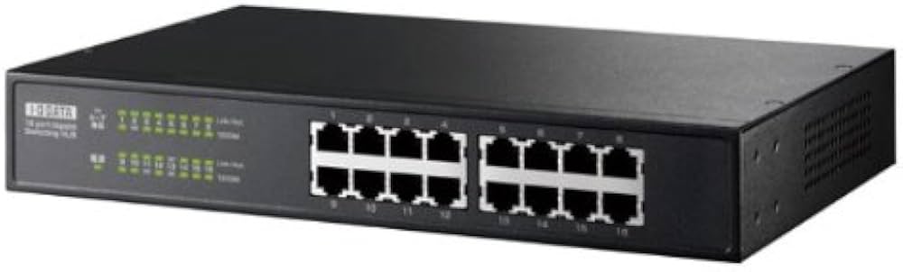 Amazon | I-O DATA EEE技術採用 1000BASE-T対応 16ポートスイッチング