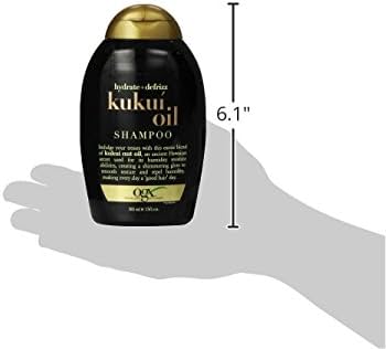 Amazon.com: OGX Hydrate + Defrizz Kukui Oil Shampoo, 13 Ounce