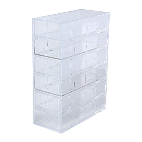 無印良品 アクリル縦でも横でも使える小物収納6段・A4タテ 約幅11×奥行