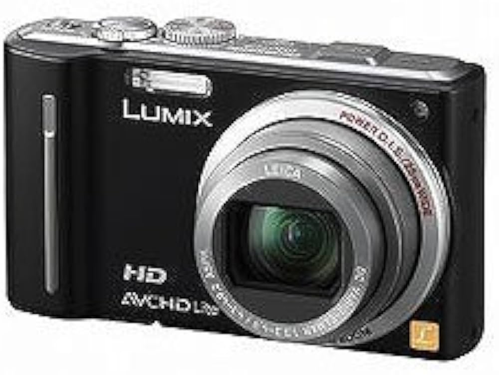 Amazon.co.jp: Panasonic DMC-TZ10-K Lumix Digital Camera Black