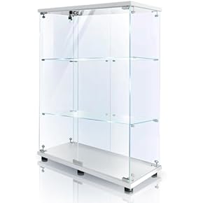 ガラスディスプレイキャビネット(ダイニングルーム家具) 通販 | Amazon