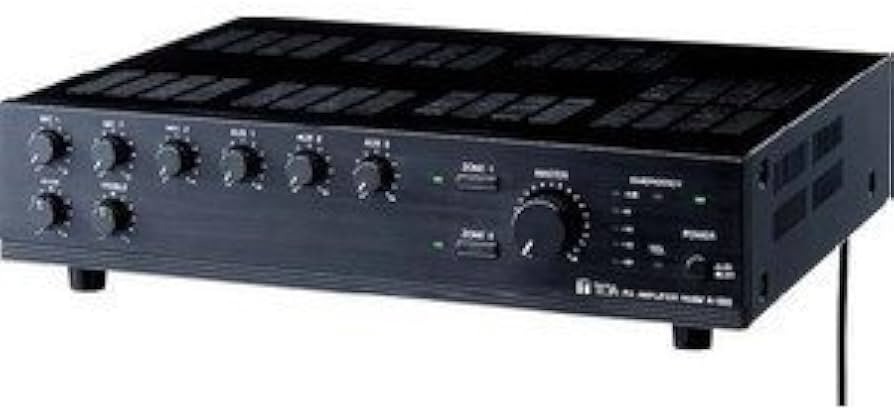 Amazon | TOA PA-アンプ A-1806 | TOA(ティーオーエー) | パワーアンプ