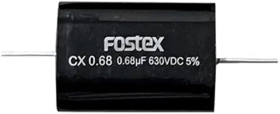 Amazon.co.jp: FOSTEX フィルムコンデンサー CX0.68 （0.68μF/630VDC