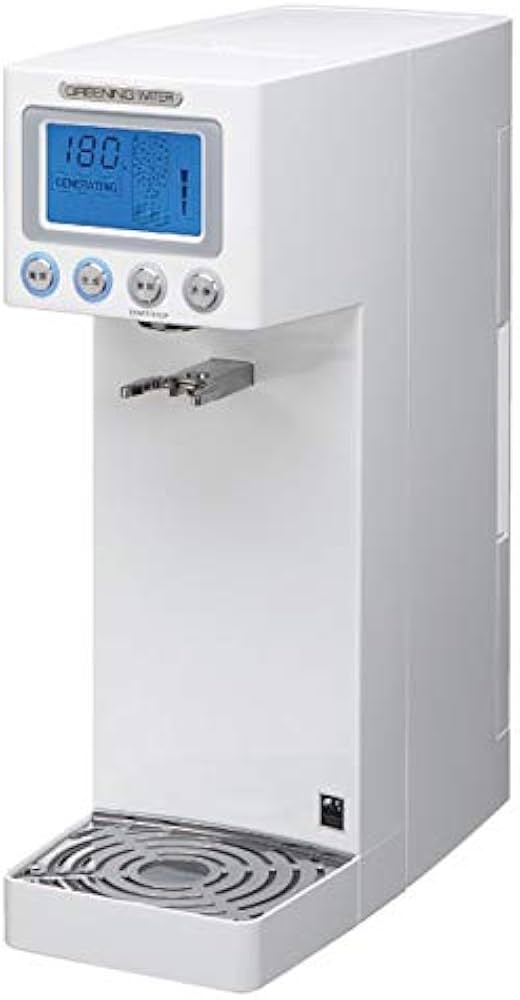 Amazon | 水素水生成器 GREENING WATER WHITE HDW0002 | シナジー
