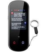 Amazon.co.jp: AI翻訳機 音声翻訳機 世界283ヵ国対応 瞬間双方向 翻訳