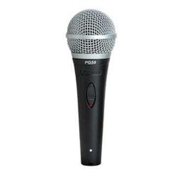 Amazon | Shure PG58-XLR Cardioid Dynamic Vocal Microphone with XLR