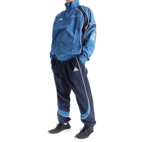 adidas ジャージ上下2セット Mブラック&ネイビー adidas ジャージ