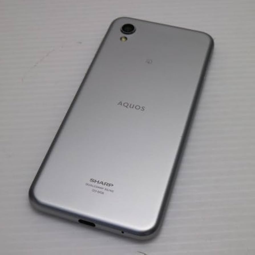 Amazon.co.jp: AQUOS Sense2 SH-M08 (White Silver) 3GB/32GB SIM Free