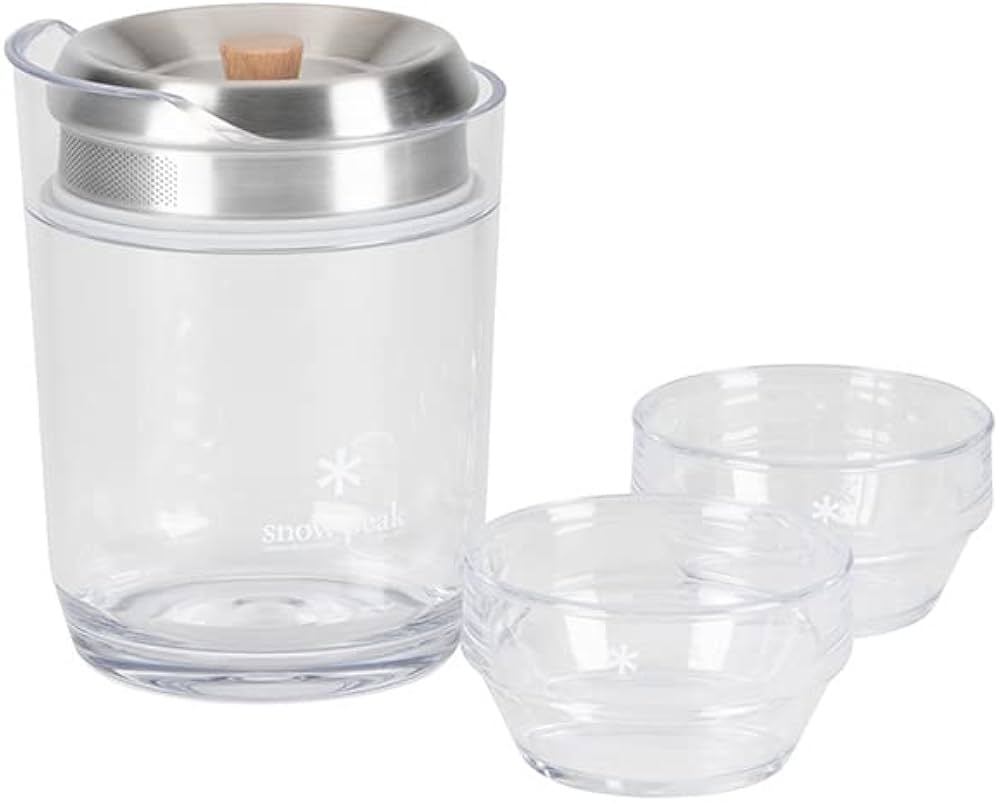 Amazon.com : Snow Peak Sayou Tea Set, One Size, CS-340 : Sports