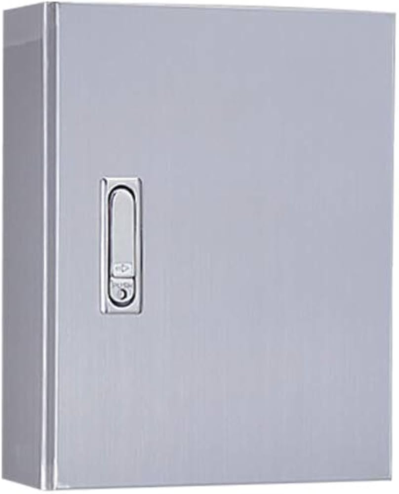 Amazon | 日東工業 ステンレス制御盤キャビネット 塗装なしタイプ 片扉