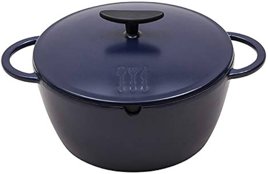 Amazon | 栗原はるみ うまみ鍋22cm ネイビー | share with Kurihara