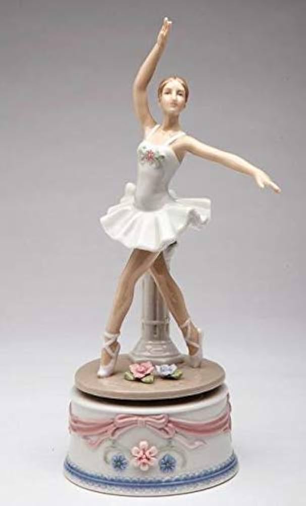 Amazon | バレリーナ置物 オルゴール付き 白鳥の湖 | オルゴール