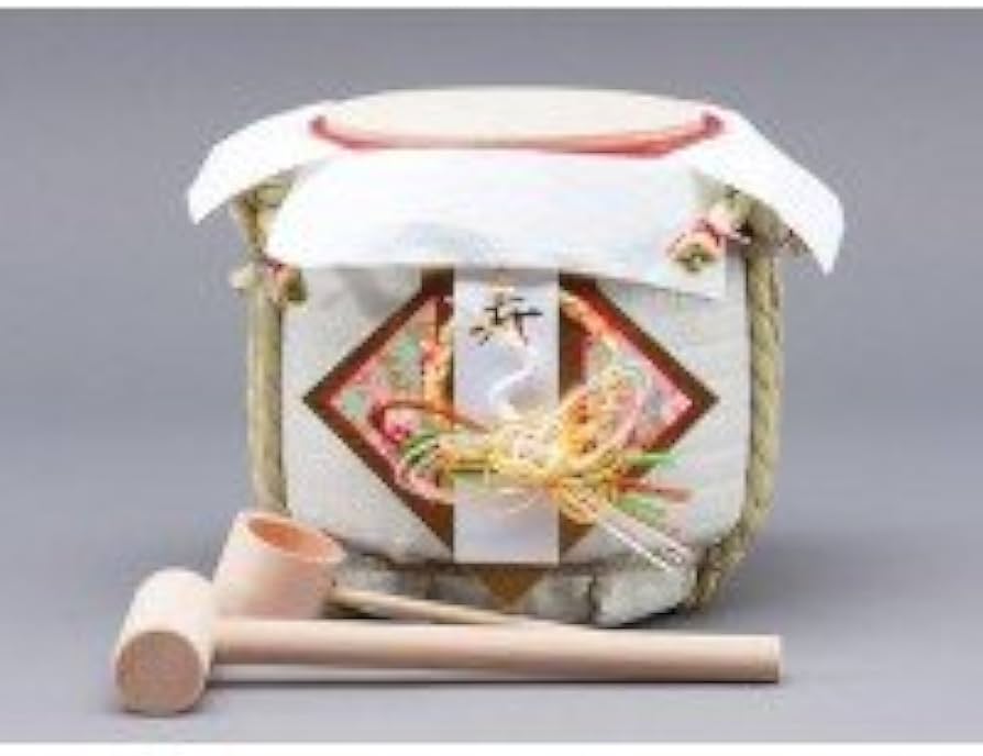 Amazon | ミニ鏡開きセット とそ飾り（寿・迎春） | 正月飾り | おもちゃ