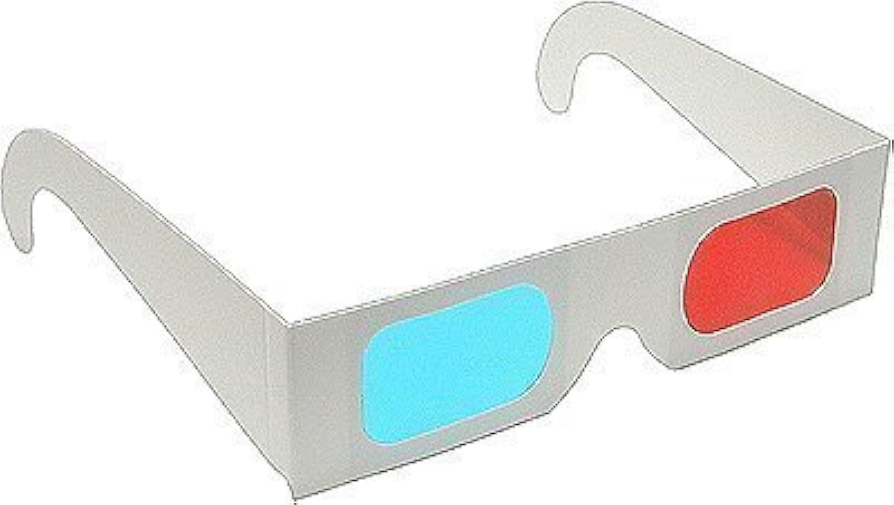 Amazon.co.jp: 3D赤青メガネ シンプルデザイン 10個、50個、100個