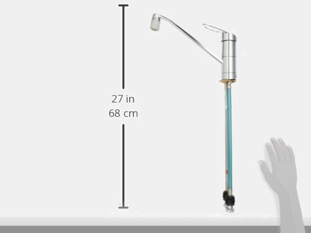 Amazon.co.jp: TOTO キッチン用水栓 TKGG31EC エコシングル水栓 GG