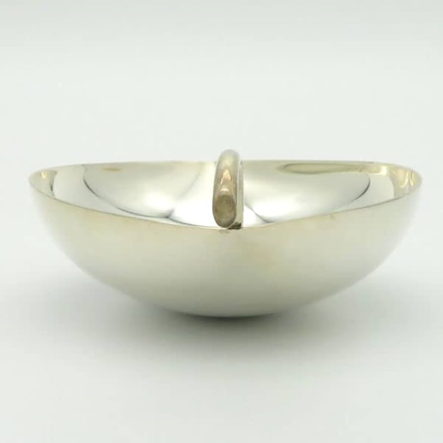 銀色の器 カリガス リーフ型ボウル 【公式通販】