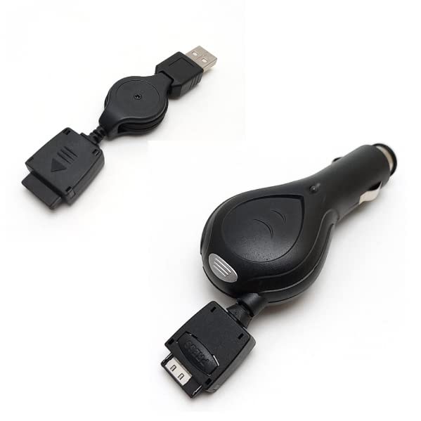 Amazon.co.jp: auガラケー 充電器 USBリールタイプと車載シガー