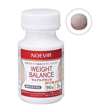Amazon | ノエビア NOEVIR ウェイトバランス(250.7mg×90粒)【機能性