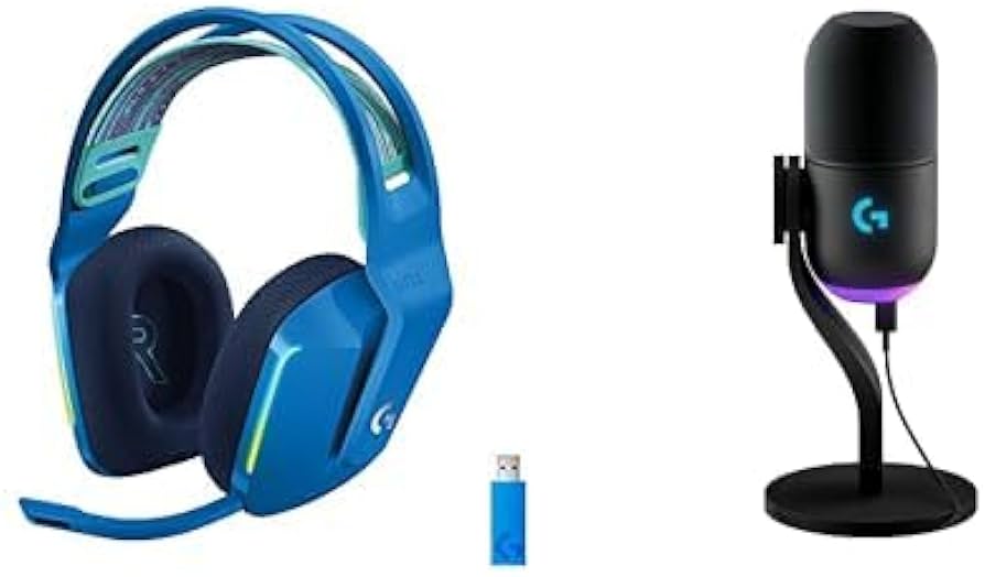 Amazon.com: Logitech G733 Lightspeed Wireless Gaming Headset +Yeti