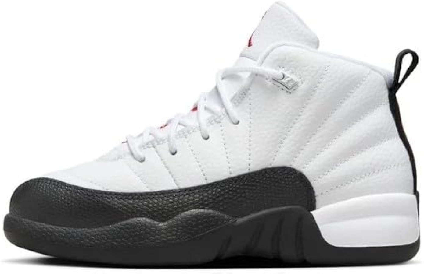 Amazon.com | NIKE Little Kid's Jordan 12 Retro White/Gym Red-Black