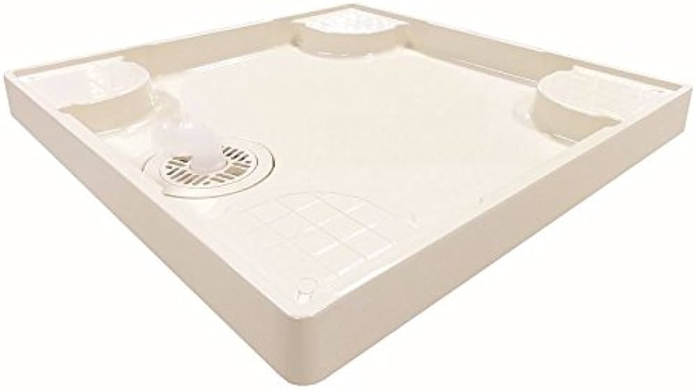 Amazon.co.jp: ドラム式対応防水パン W640×D640×H60（mm