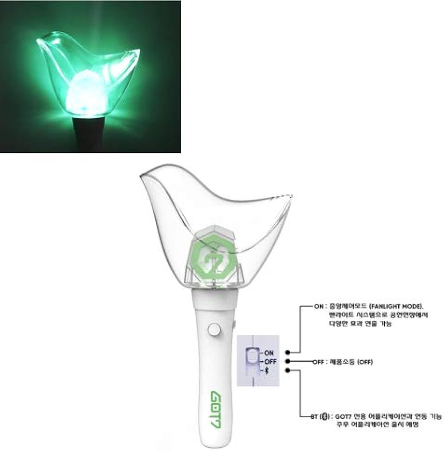 Amazon.co.jp: GOT7 公式ペンライト 2018 OFFICIAL LIGHT STICK ガッセ