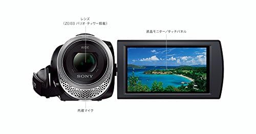 Amazon | SONY ビデオカメラ HDR-CX485 32GB 光学30倍 ブラック